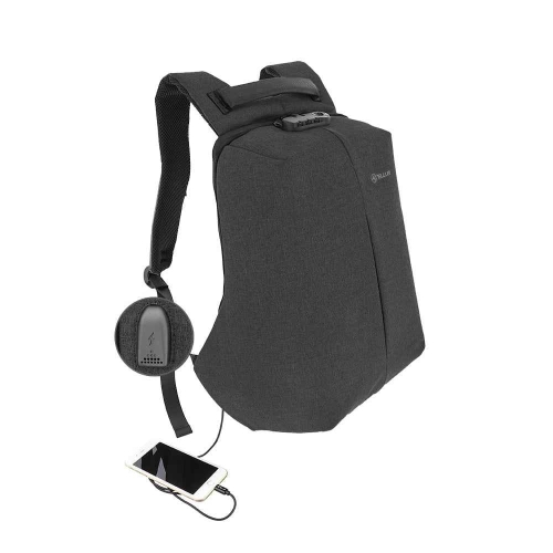 Rucsac Tellur Anti-furt V2 pentru laptop de 15.6 inch, Black