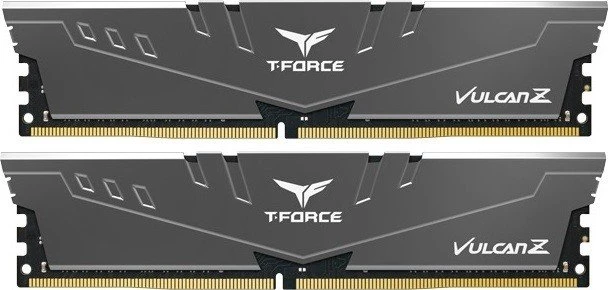 Kit Memorie TeamGroup T-Force Vulcan Z Gray Intel XMP 2.0 16GB, DDR4-3200 MHz, CL 16, Dual Channel