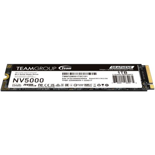 SSD TeamGroup NV5000 1TB, PCI Express 4.0 x4, M.2 2280