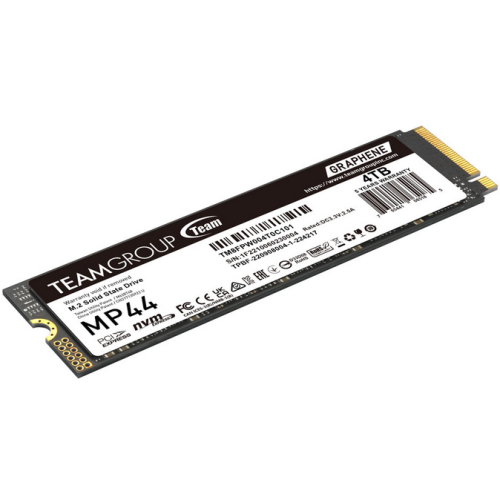 SSD TeamGroup MP44 4TB, PCI Express 4.0 x4, M.2 2280