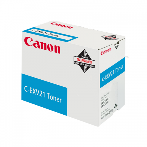 Toner Canon EXV21C, cyan, capacitate 14000 pagini, pentru IRC3380,2880