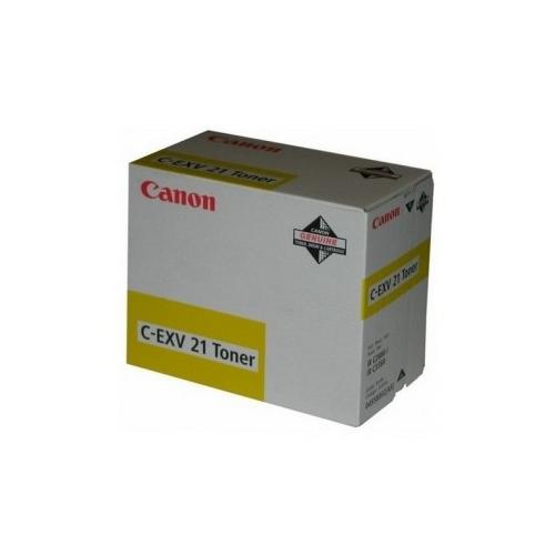 Toner Canon EXV21Y, yellow, capacitate 14000 pagini, pentru IRC3380,2880