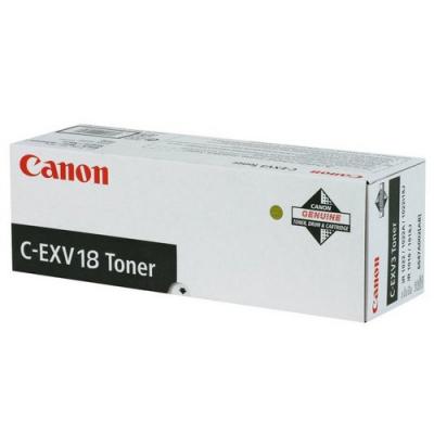 Toner Canon EXV18, black, capacitate 8400 pagini, pentru IR1018/1022 series