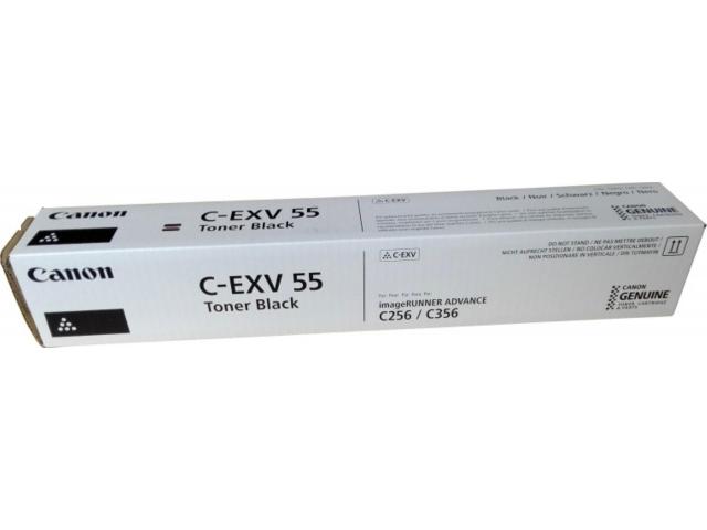 Toner Canon C-EXV55B, negru, capacitate 23000 pagini, pentru IRAC256i3/356I3.