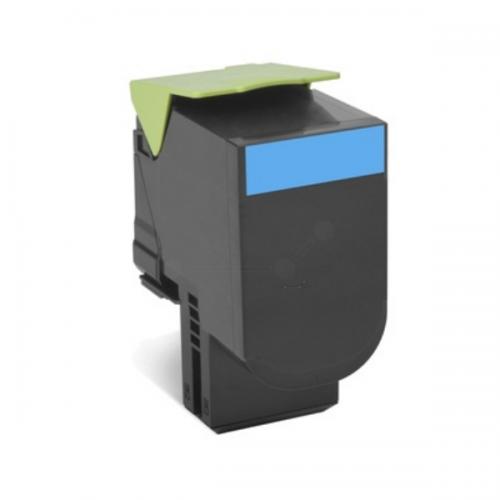 Toner Lexmark 80C20C0, cyan, 1 k, CX310dn , CX310n , CX410de ,CX410de with 3 year Onsite Service , CX410dte , CX410e , CX510de ,CX510de Statoil , CX510dhe , CX510dthe