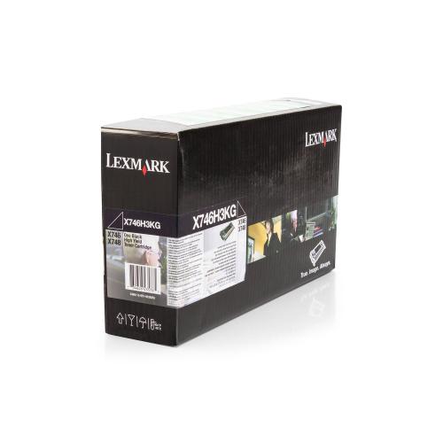 Toner Lexmark X746H3KG, black, 12 k, X746de , X748de , X748deStatoil , X748de with total 5 years warranty , X748dte
