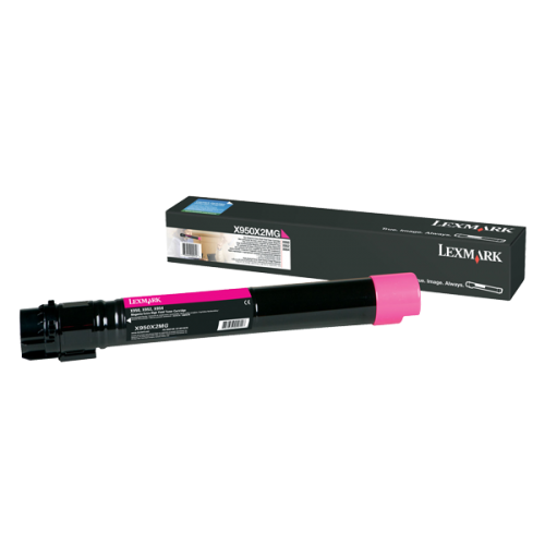 Toner Lexmark X950X2MG, magenta, 22 k, X950de , X950de Statoil ,X950dhe , X952de , X952dhe , X952dte , X954de , X954dhe