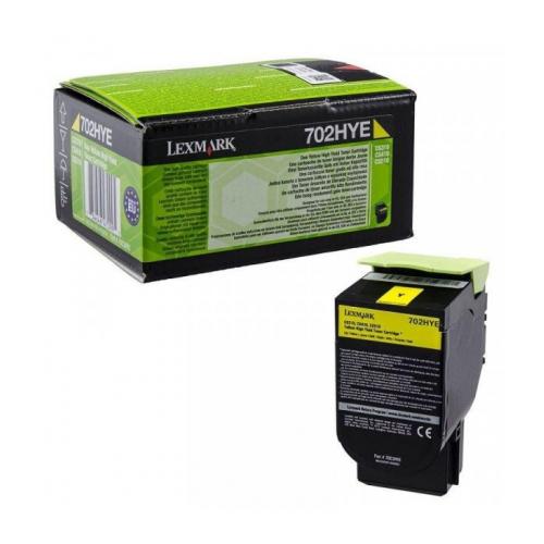 Toner Lexmark 70C2HYE yellow, 3k ,compatibil cu CS310dn / CS310n/ CS410dn / CS410dtn / CS410n / CS510de / CS510dte.