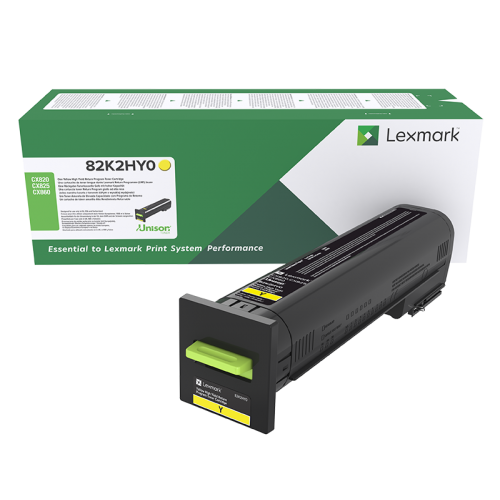 Toner Lexmark 82K2HY0 Yellow 17 K compatibil cu CX820, CX825, CS860