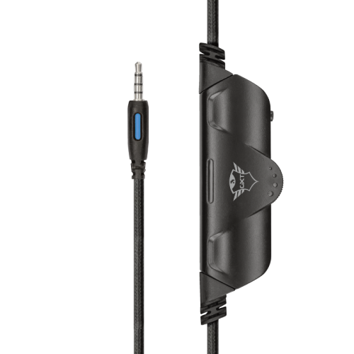 Casti cu microfon Trust GXT 488 Forze, 3.5mm jack, Black-Blue