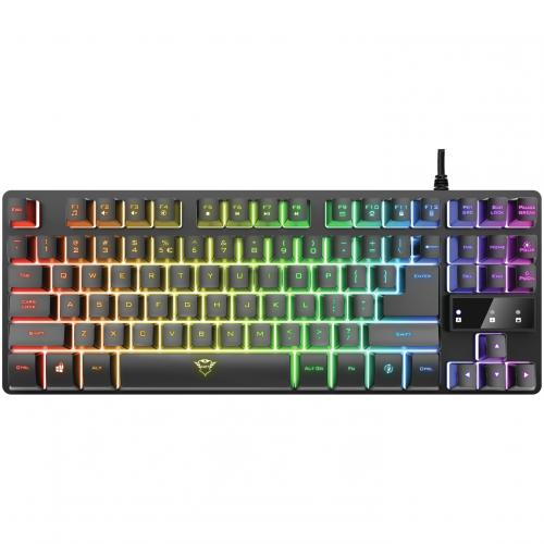 Tastatura Trust GXT 833 Thado TKL, neagra