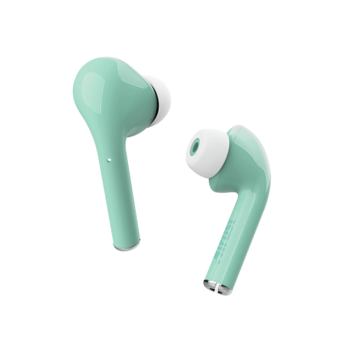 Casti cu microfon Trust Nika Touch Stylish Bluetooth, turquoise