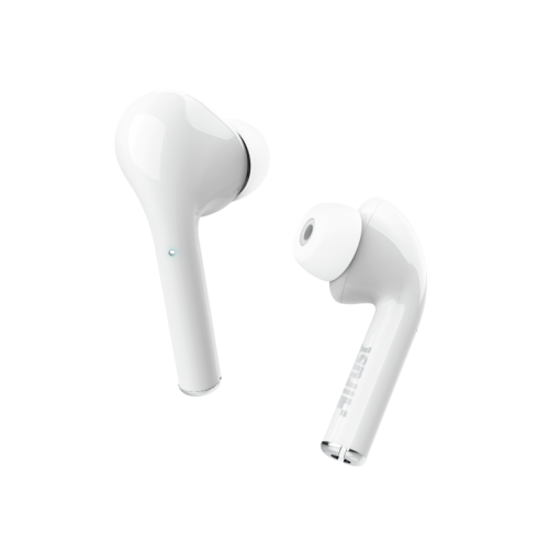 Casti Trust Nika Touch Stylish, bluetooth, white