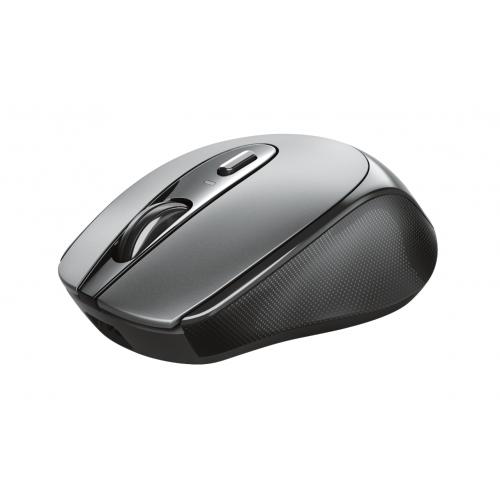 Mouse Trust Zaya, Wireless, negru