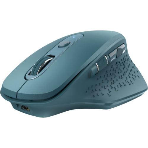Mouse Optic Trust Ozaa Rechargeable, USB Wireless, Blue