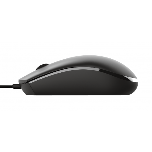 Mouse Optic Trust Basi, USB, Black