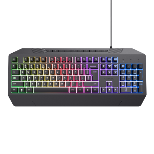 Tastatura Trust GXT 836 Evocs, RB LED, USB-A, Black