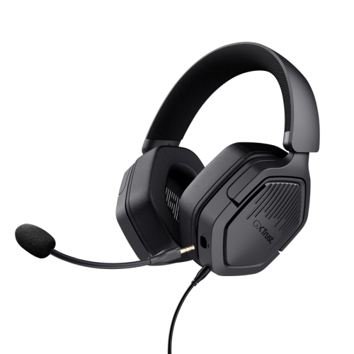 Casti cu microfon Trust GXT492 Carus, 3.5mm jack, Black