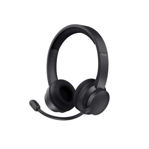 Casti cu microfon Trust Ayda WS ENC, 3.5 mm jack/Bluetooth, Black
