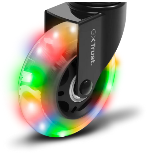 Roata LED scaun de gaming Trust pentru GXT 701, Black, 5 bucati