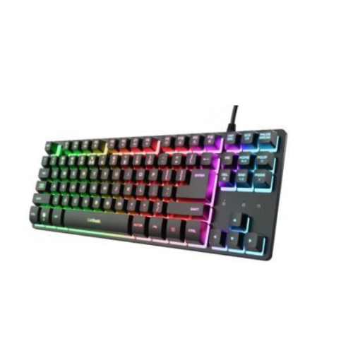 Tastatura Trust GXT 833 Thado TKL, RGB LED, USB, Black