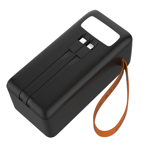 Baterie portabila Tracer VOUGE-5, 50000 mAh, 4 x USB-A, 1 x USB-C, Black