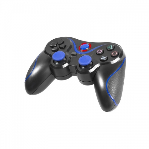 Gamepad wireless Blue Fox, MicroUSB/Bluetooth, Black-Blue
