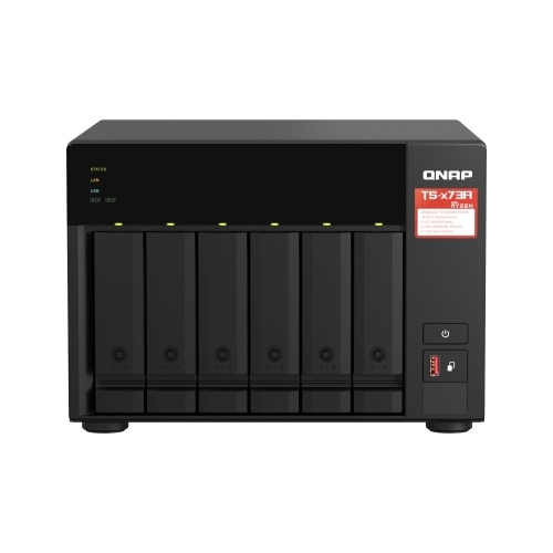 Bundle NAS QNAP TS-673A-8G, 8GB + Switch QNAP QSW-1105-5T, 5 porturi