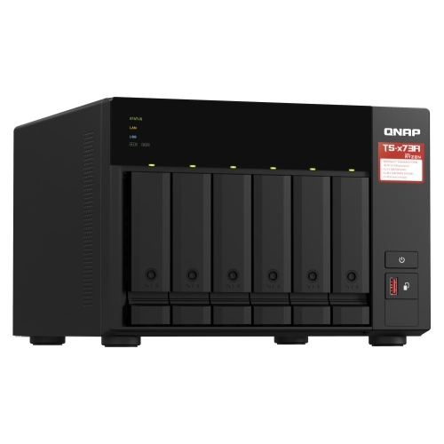 Bundle NAS QNAP TS-673A-8G, 8GB + Switch QNAP QSW-1105-5T, 5 porturi