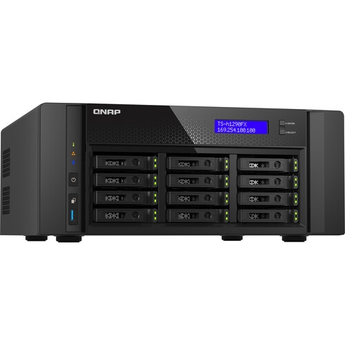 NAS QNAP TS-h1290FX-7302P-128G, 128GB