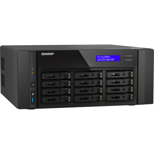NAS QNAP TS-h1290FX-7302P-128G, 128GB