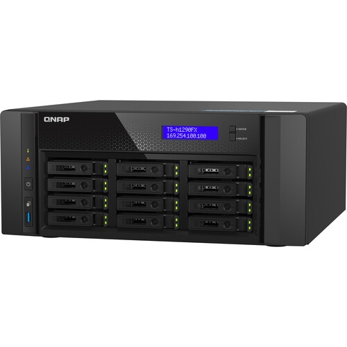 NAS QNAP TS-h1290FX-7302P-128G, 128GB
