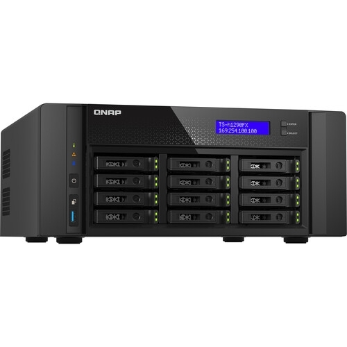 NAS QNAP TS-h1290FX-7302P-256G, 256GB
