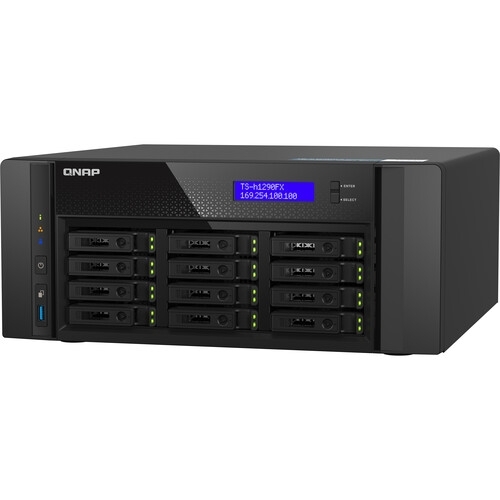 NAS QNAP TS-h1290FX-7302P-256G, 256GB