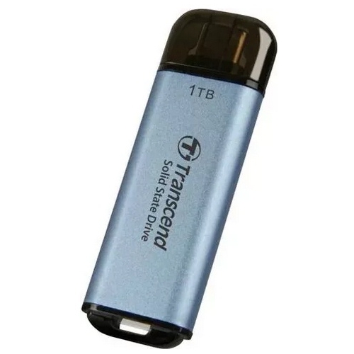 SSD portabil Transcend ESD300C, 1TB, USB-C, Blue