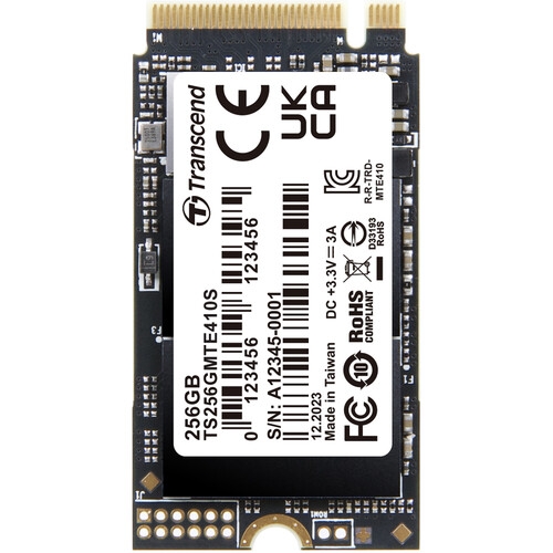 SSD Transcend MTE410S 256GB, PCI Express 4.0 x4, M.2 2242