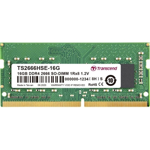 Memorie SO-DIMM Transcend 16GB, DDR4-2666MHz, CL19