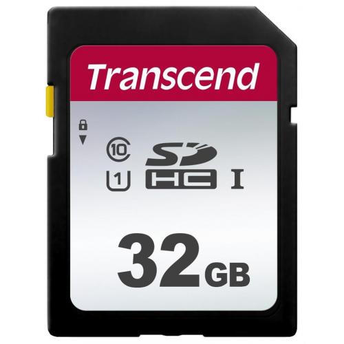 Memory Card SDHC Transcend 300S 32GB, Class 10, UHS-I U1