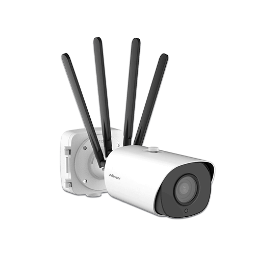 Camera IP Wireless Bullet MILESIGHT TECHNOLOGY TS4466-X4RGPE, 4 MP, Lentila 8 - 32 mm, IR 180 m