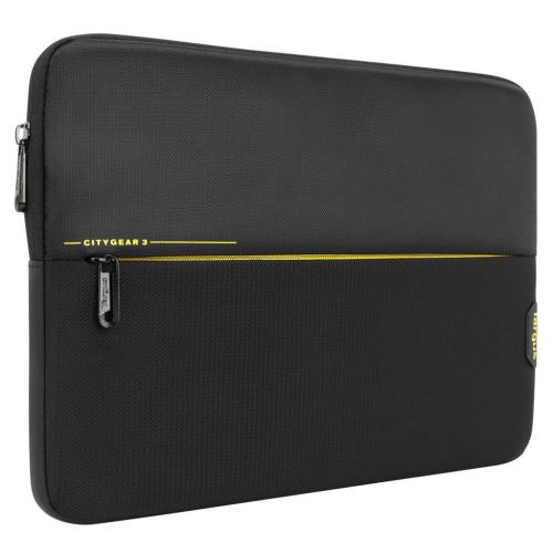 Husa Targus CityGear pentru laptop de 11.6inch, Black-Yellow