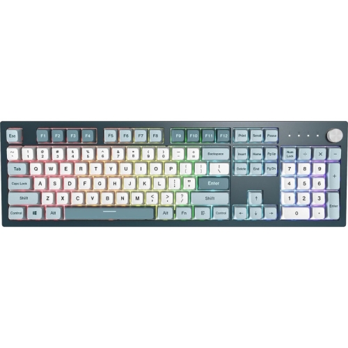 Tastatura Montech MKey Freedom Gateron G Pro 2.0 Red, RGB LED, Blue