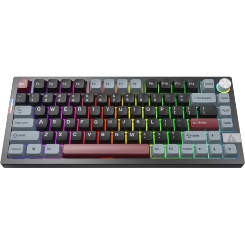Tastatura Montech MKey PRO Darkness Brown Switch, RGB LED, Bluetooth/USB Wireless/USB, Multicolor