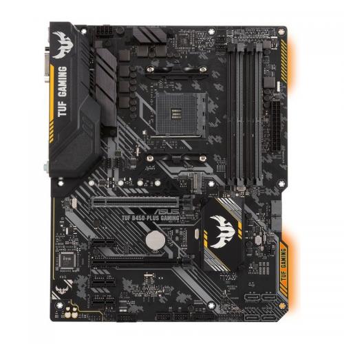 Placa de baza ASUS TUF B450-PLUS GAMING, AMD B450, Socket AM4, ATX