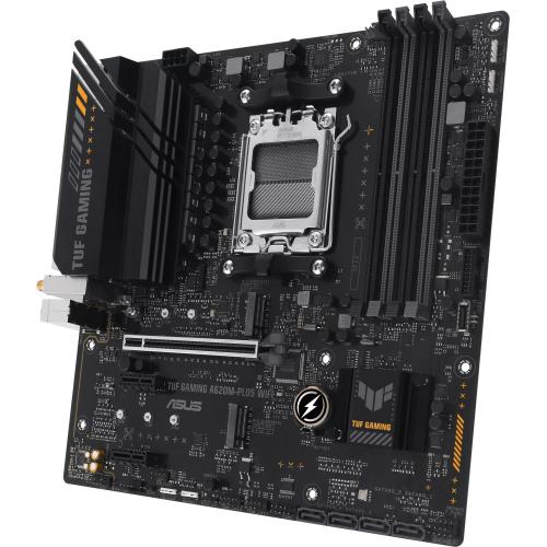 Placa de baza ASUS TUF GAMING A620M-PLUS WIFI, AMD A620, Socket AM5, mATX