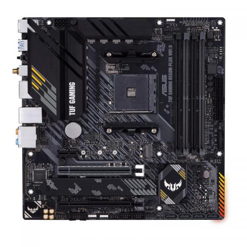 Placa de baza ASUS TUF GAMING B550M-PLUS WI-FI II, AMD B550, socket AM4, mATX