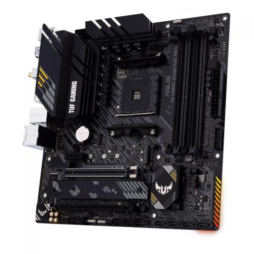 Placa de baza ASUS TUF GAMING B550M-PLUS WI-FI II, AMD B550, socket AM4, mATX