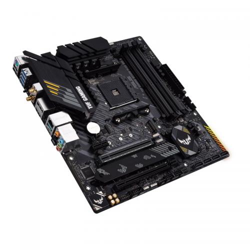 Placa de baza ASUS TUF GAMING B550M-PLUS WI-FI II, AMD B550, socket AM4, mATX