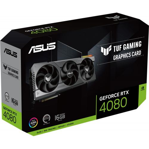 Placa video ASUS nVidia GeForce RTX 4080 TUF GAMING 16GB, GDDR6X, 256bit