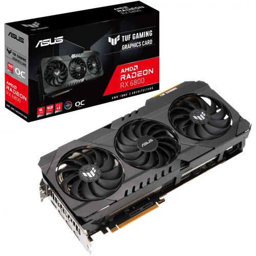 Placa video ASUS AMD Radeon RX 6800 TUF GAMING OC 16GB, GDDR6, 256bit