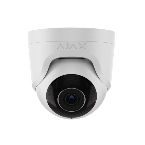 Camera IP Turret Ajax TURRETCAM 8MP/2.8MM WHT, 8 MP, Lentila 2.8 mm, IR 35 m